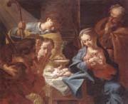 unknow artist The adoration of the shepherds Sweden oil painting reproduction